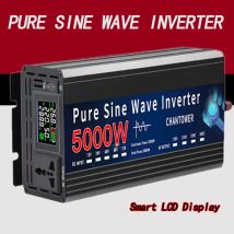 Wechselrichter 5000 W Reine Sinus Welle DC 12 v/24 v Zu AC 110 v/220 v 5000 W 50 HZ/60 H ZP Tragbare Power Spannung Konverter Auto Solar Inverter