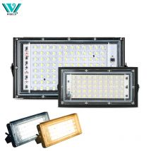 High Quality Flood Light 50W 100W LED Floodlight White Warm Light AC 110V 220V IP65 Spotlight Outdoor Lighting Floor Lamp