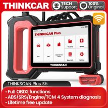 THINKCAR THINKSCAN Plus S5 Strumento diagnostico OBD2 Controllo freno motore Airbag Trasmissione Lettore di codici automatici OBD 2 Scanner Aggiornamento gratuito