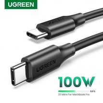 Cavo UGREEN da USB C a USB Type-C 100W 60W per iPhone 15 Macbook Samsung S23 cavo di ricarica rapida