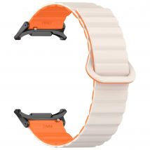 Magnetisches Schlaufenband für Samsung Galaxy Watch Ultra 47 mm, Silikon, kein Lücke, magnetisches Armband für 7Ultra-Uhrenarmband-Zubehör