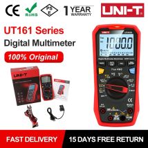 UNI-T UT161E UT161D Multimetro digitale 1000V Vero Rms Multimetri Misuratore di corrente AC/DC Voltmetro Tester di tensione professionale