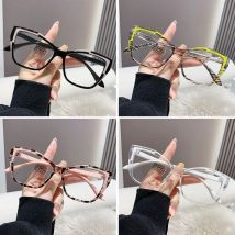 Women Anti-Blue Light Eyeglasses Optical Spectacle Blue Light Blocking Glasses Brand Designer Transparent Ladies Fashion Eyewear