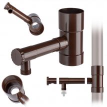 Regenwasser wasser fänger mit Dachrinnen ventil greifer 80mm