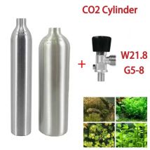 0,6 1L Aquarium CO2 Zylinder CO2 Explosionsgeschützte Sauerstoff Gefüllte Zylinder Aquarium Aluminium Legierung Hochdruck Aluminium Zylinder