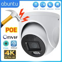 8MP 4K POE Kamera IP Celling 2,8mm Weitwinkel Nachtsicht Metall Vandalensichere Wired Überwachungskamera für NVR Sicherheitssystem