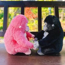 Cartoon Gorilla Plush Toy Chimpanzees Monkey Soft Stuffed Doll Room Decor Birthday Gift