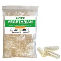 1000 Stück HPMC-getrennte Kapseln 000 00 0, leere klare vegane Kapseln Halal Koshore Vegetarische hohle Hartkapsel