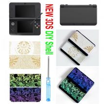 Neu Für Nintendo Neue 3DS Ersatz Vorne Hinten Platten Teil Shell/Gehäuse Fall Abdeckung