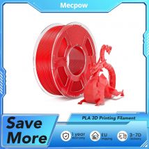 Mecpow 1KG FILAMENTO STAMPANTE 3D PLA ad alta velocità 50-600 mm/s, 190-260 ° Temperatura C, diametro 1,75 mm ±0,02 mm