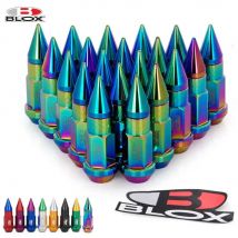 20 TEILE/SATZ Blox Racing Jdm Stil 50MM Aluminium Erweiterte Tuner Radmuttern Mit Spike Für Räder Felgen M12X1,25 / M12X1,5 BLOX750DJT