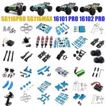 SG116 PRO MAX 16101 PRO 16102 PRO RC Automotive Upgrade Ersatz Stoßdämpfer Gehäuse Prop Schwinge Lenkung Cup Getriebe Lager