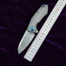 Lemifshe 0456 0456bk klappbarer Titan griff Kugellager Flipper Jagdcamp Tasche Überleben edc