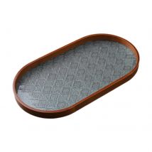 Holz Serviert ablett Glas Schreibtisch Veranstalter Schmuck Aufbewahrung halter Holz tabletts zum Essen für Badezimmer Haushalt Schreibtisch Teestube Party