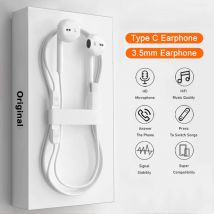 Originale Tipo C Cuffie Cablate Per Xiaomi Mi 14 13 12 Pro Ultra Lite 3.5MM Auricolare Redmi Poco Huawei Samsung Auricolari Auricolare