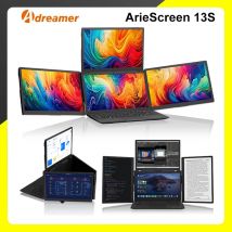 13-inch Laptop Expansion Screen Triple Portable Monitor 1200P IPS Extender Type-C USB For Stock Trading Business Face to Client