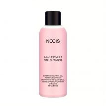 2in 1 Gel Cleanser for Nails & Polish Remover, Professional Slip Solution for Poly Gel Nails for & LED Gel, Anti-Stick Formula,