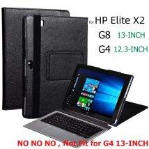 Business Case für HP Elite X2 G8 13 Zoll Tablet Cover Lichee Muster Pu Leder Schutzhülle für HP Elite X2 G4 12,3" Hülle