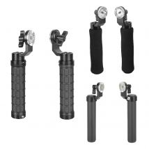 Hdrig universal handgriff kamera handgriff mit arri rosette m6 daumen schraub knopf für handheld dslr kamera schulter montage rig