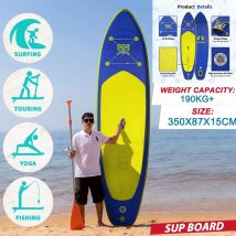 FunWater Stand Up Paddling Board Inflatable Paddle Board Non-Slip Water Sport Paddle Board Surfboard Surf Sup Board