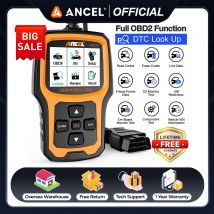 Ancel AD410 OBD2 Scanner Strumento diagnostico per auto Controlla il lettore di codici di guasto del motore Cancella errore Strumenti per scanner automobilistico multilingue