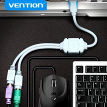 Intervento USB a PS2 Convertitore di Cavo Maschio USB a PS/2 Femmina Adattatore Cavo di Estensione USB Per Tastiera Mouse scanner PS2 Cavo USB