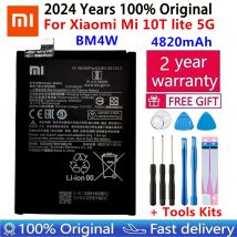 2024 anni 100% originale di alta qualità 4820mAh BM4W batteria per Xiaomi Mi 10T lite 5G batterie