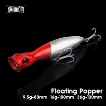 Kingdom Popper Angelköder, 8 cm, 10 cm, 13 cm, TopWater, Salzwasser, künstliche Köder, harte Wobbler, Süßwasser, Seebarsch, Hecht, Angelköder