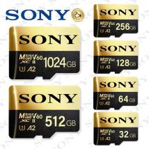 Scheda Micro SD SONY originale scheda di memoria ad alta velocità 128GB 64GB 256GB 512GB 1TB scheda