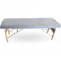 Sábana de Camilla Desechable Ajustable | Varias Medidas | Color Blanco