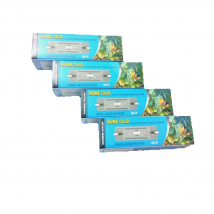 4 pcs bulbs, 150w 6500k 10000k 14000k 20000k HQI Double Ended Metal Halide Bulb for plant reef aquarium fish marine tabk
