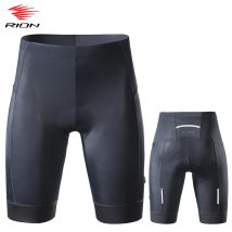RION Männer Radfahren Shorts MTB Rennrad Pro Stoßfest Pad Strumpfhosen Reflektierende Fahrrad Kleidung Atmungsaktive Reiten Im Freien Sport