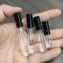 100pcs 1ml 1.5ml 2ml 2.5ml High Quality French Pump Bayonet Glass Bottle Plastic Sprayer  Sample  Perfume  Bottle