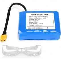 Echte 36V 2000mAh 10s1p Akkus, wiederaufladbarer Lithium-Ionen-Akku für elektrisches, selbstausgleichendes Roller-HoverBoard-Einrad