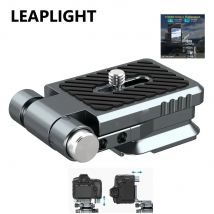 LEAPLIGHT Foldable DSLR Camera L Bracket Switching Tripod Quick Release Plate For Canon Nikon Sony Osmo Ronin Zhiyun Stabilizer