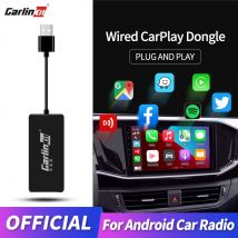 Carlinkit Dongle Carplay con cable Android Auto Carplay Smart Link adaptador Dongle USB para reproductor multimedia de navegación Android Mirrorlink