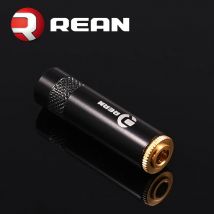 ▲   NEUTRIK REAN NYS240-BG 3,5 mm Stereo-Lötanschluss, vergoldete Audio-Buchse für Kopfhörer, Verstärker, Audiogeräte