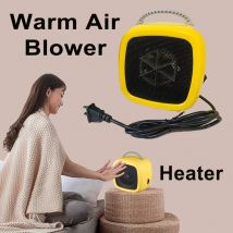 Household Small Heater Mini Desktop Fan Heater Button Switch With Handle Winter Heating Warmer Power Office Dedicated Heater