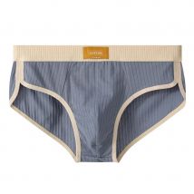 Männer Baumwolle Slip Hohe Qualität Bequeme Unterhose Atmungsaktive Shorts Unterwäsche Weiche U Ausbuchtung Beutel Sexy Höschen Homme Cueca