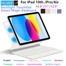 Magic Keyboard dla iPad Pro 11 12.9 Air 4 Air 5 dla iPad 10. generacji Pro 12.9 6. 5. 4. 3. generacji Smart Cover Magnetic Case