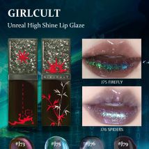 Smalto per labbra Girlcult Unreal High Shine, lucentezza alta simile a specchio, smalto per labbra con acqua leggera, festa, lucentezza dimensionale 3D, effetto luccicante delle labbra