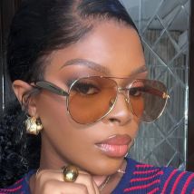 2025 Women Frog-shaped Retro Men Sunglasses Designer Eyewear Metal Frame Designers Sun Glasses Woman  for Casual Wear Xmas Gifts