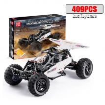 Technische Fernbedienung Motor Power Ziegel PF Buggy Wüste Auto Racing Klettern Lkw Bausteine DIY Spielzeug Für Jungen Geschenk Set
