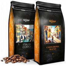 Kawa ziarnista 2x1kg ITALIA COMO/CAFFE ROMA BLEND Świeża do ekspresu+GRATIS