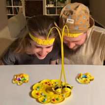 Gioco da Tavolo Multifunzionale Little Bumblebee, Giocattoli Interattivi Educativi per Bambini, Regalo di Natale, Gioco per Famiglie