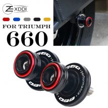 Per Triumph Trident 660 Trident660Tiger Sport 660 Daytona 660 2021-2024 2025 CNC Moto Forcellone Bobine Slider Stand Viti