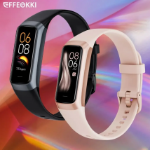 Pantalla Amoled pulsera inteligente banda 8 presión arterial activa reloj inteligente impermeable para teléfono Huawei