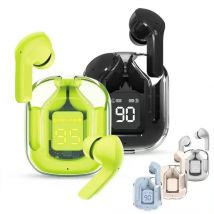 Bezprzewodowe słuchawki TWS Przezroczysty zestaw słuchawkowy douszny Bluetooth ENC Słuchawki sportowe LED Power Cyfrowy wyświetlacz Stereofoniczne słuchawki douszne