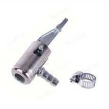1/4 "Verriegelung Ganzmetall-Luft futter, Mini-Luft kompressor tragbares Reifenfüller-Reifen futter für Schlauchreparatur-Aufblas futter