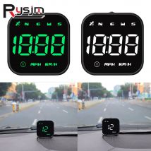 Universal GPS HUD Head Up Display G4S GPS tachimetro misurazione allarme velocità digitale per auto accessori elettronici per auto